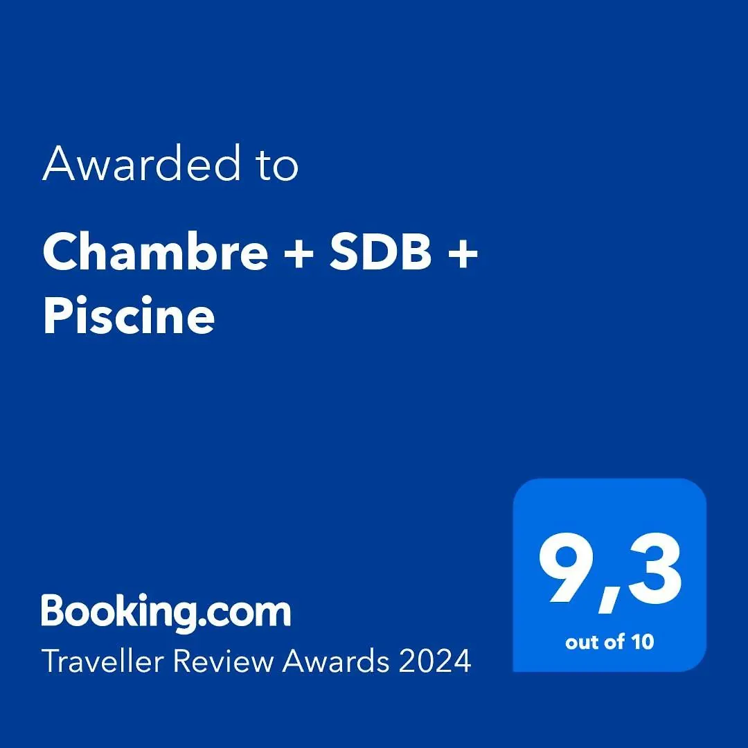 Chambre + Sdb + Piscine Apartment Grenade-sur-Garonne